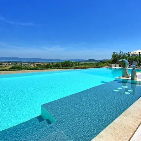 Villa Acquaviva With Panoramic, Private Pool And Gym - By Posarellivillas Panicale