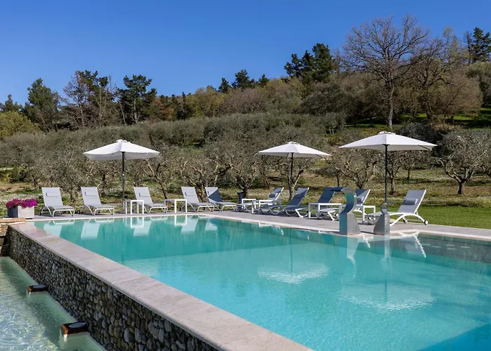 Acquaviva With Panoramic, Private Pool And Gym - By Posarellivillas Panicale